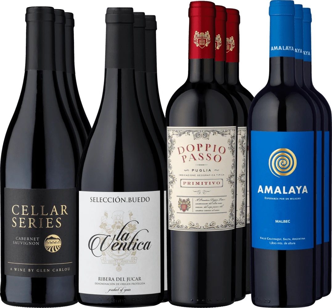 12er-Probierpaket »Rotweinreise Um Die Welt« 1 12er-Probierpaket »Rotweinreise Um Die Welt«