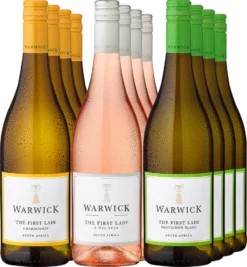 12er-Probierpaket »Warwick - Frisch. Fruchtig. Hochklassig.«