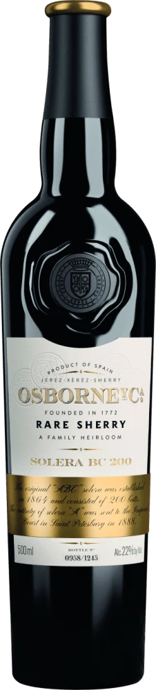Osborne RARE Sherry Solera BC 200