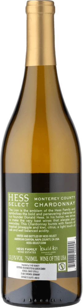 2019 Hess Select Chardonnay 2 2019 Hess Select Chardonnay – Bild 2