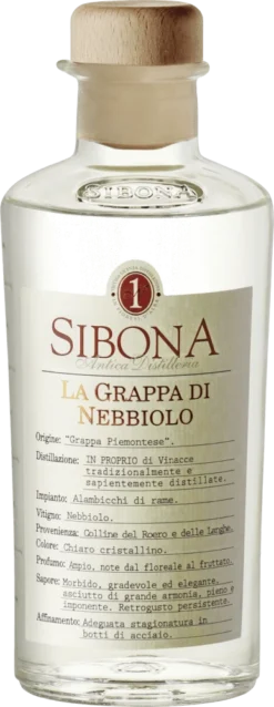 Sibona Grappa Di Nebbiolo
