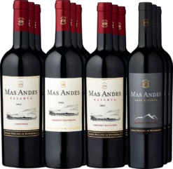 12er-Probierpaket »Edle Rothschild Mas Andes-Entdeckungen«