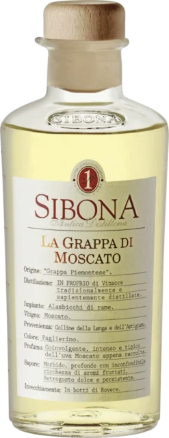 Sibona Grappa Di Moscato