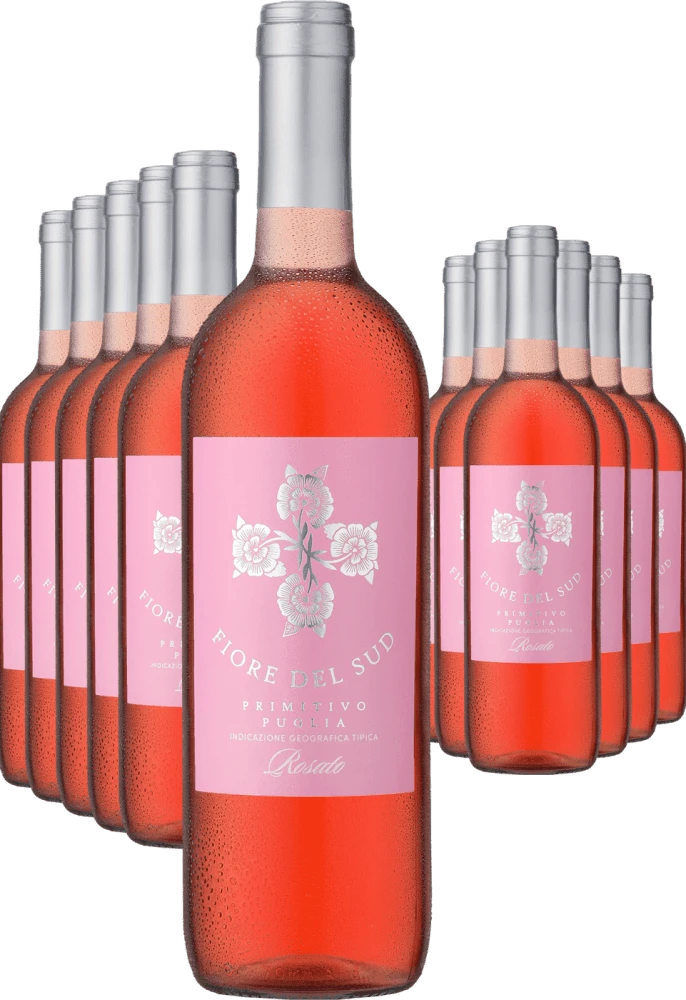 6+6-PAKET Fiore Del Sud Primitivo Rosato 2022 1 6+6-PAKET Fiore Del Sud Primitivo Rosato 2022