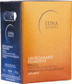 2021 Luna Argenta Negroamaro Primitivo Appassite - 5l-Bag-in-Box