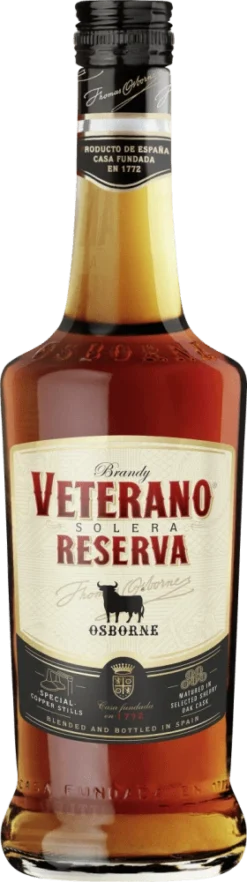 Osborne Veterano Reserva Brandy Solera In Geschenkverpackung