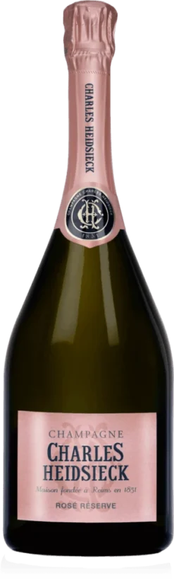 Charles Heidsieck Champagner Rosé Réserve - 1,5l Magnumflasche