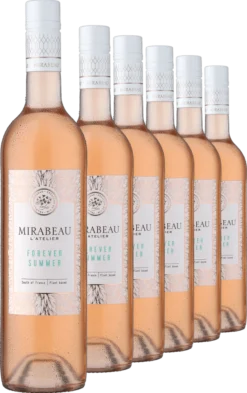 2022 Mirabeau L'Atelier »Forever Summer« Rosé Im 6er-Vorratspaket