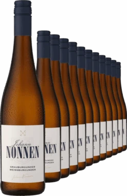 2022 Johann Nonnen Grauburgunder & Weißburgunder Im 12er-Vorratspaket