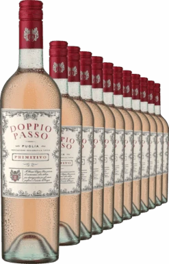 2022 Doppio Passo Rosato Primitivo Im 12er-Vorratspaket