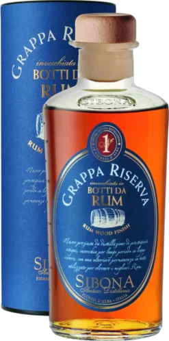 Sibona Grappa Riserva Botti Da Rum