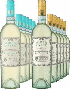 12er-PAKET »Gemischtes Doppel: Doppio Passo Bianco«